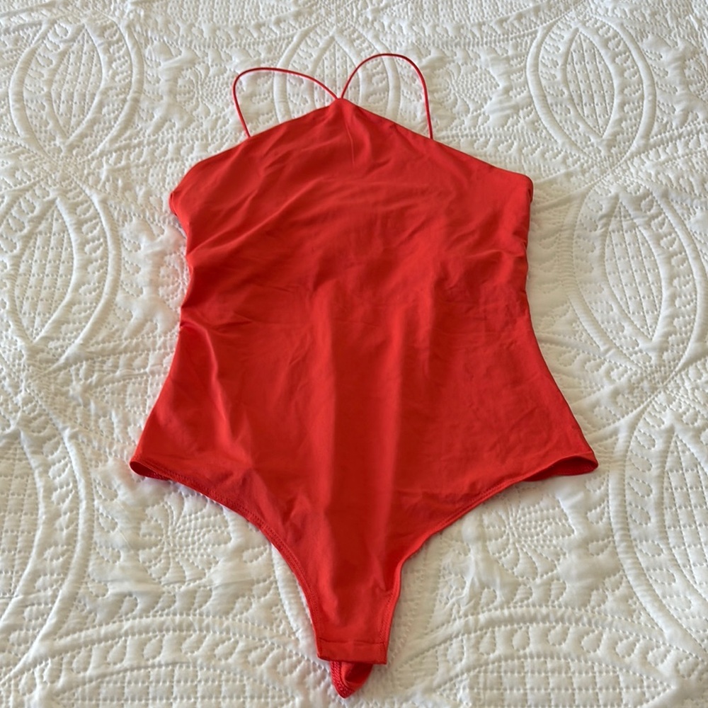 H&M Red Bodysuit One Piece